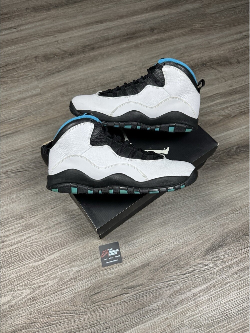 Size 11 - Air Jordan 10 Retro 2014 Powder Blue - Picture 1 of 9